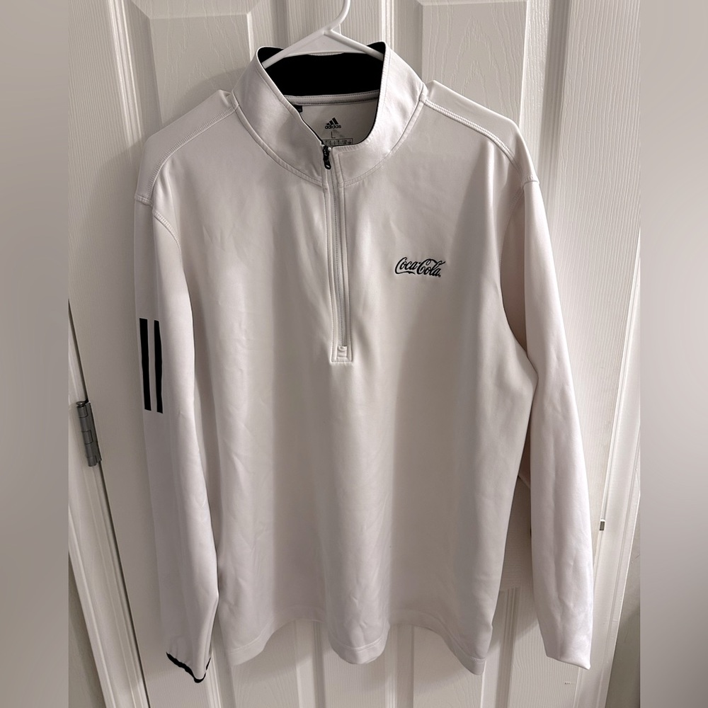 Coca-Cola Adidas half zip